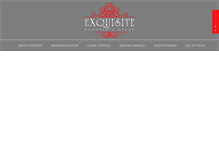 Tablet Screenshot of exquisitemandaps.com